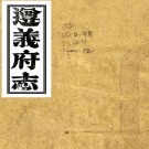 [道光]遵义府志四十八卷清平翰等修清鄭珍清莫友芝纂影印華東師大圖書館藏清道光二十一年刻本PDF 下载